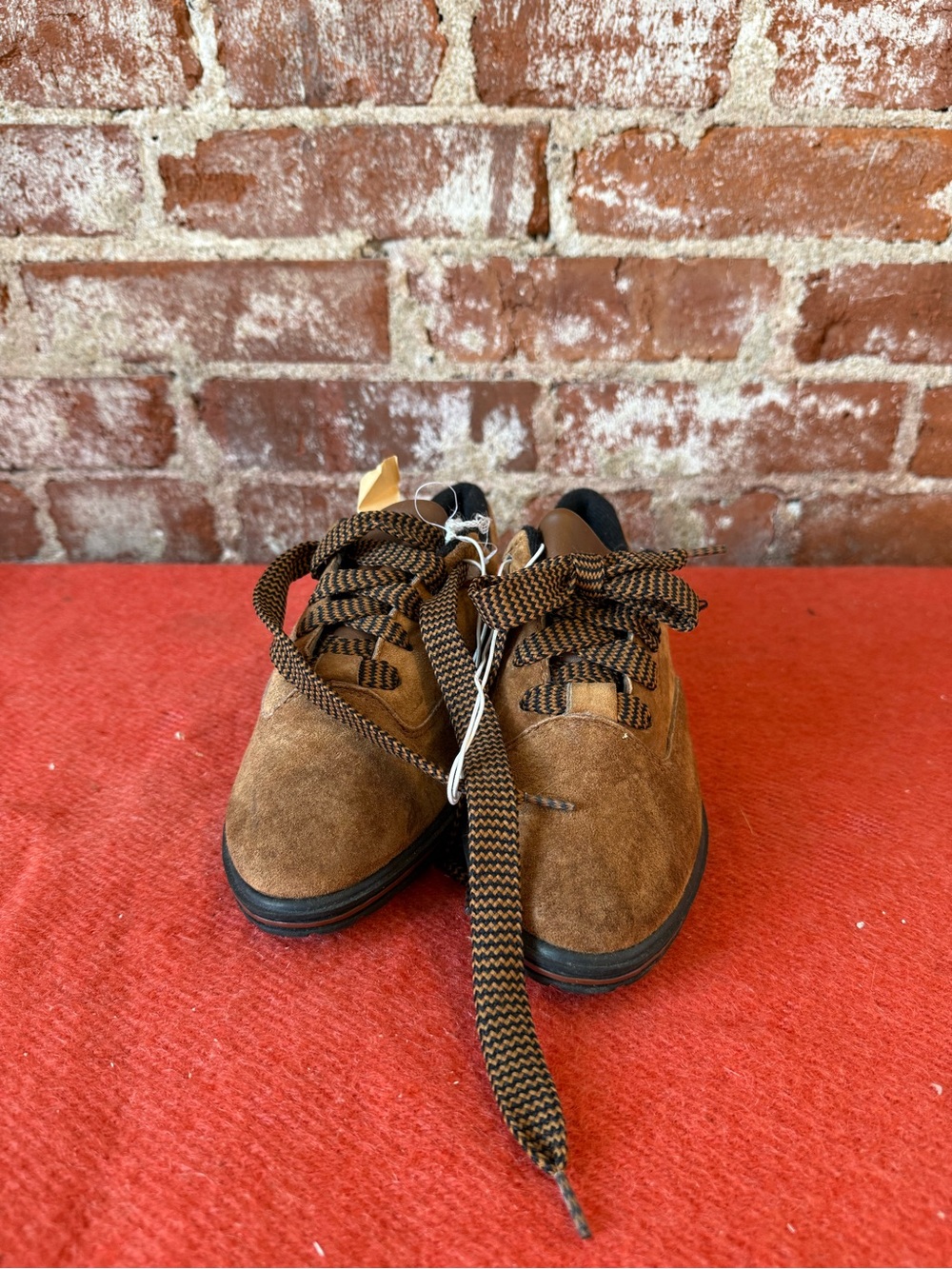Vintage real leather boot shoe